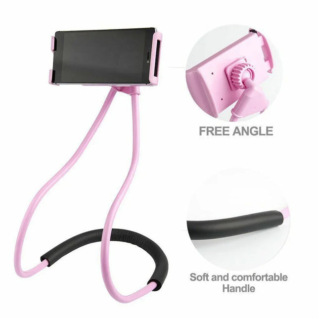 Stonego Neck Phone Holder 360 Degree Adjustable For iPhone by zapcart