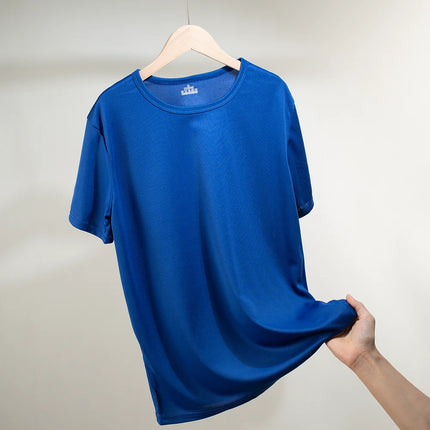 Multicolor Quick Dry Short Sleeve Sport T Shirt Men Running by zapcart