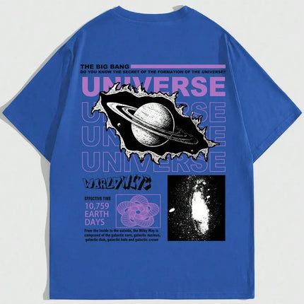 Teekossc Big Bang Universe Men Cotton Tee Breathable by zapcart