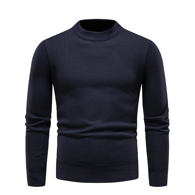 Men's Cozy Warm Velvet Pullover Sweater ENWEIGECN Slim Fit by zapcart