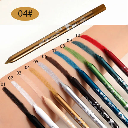 Pudaier Waterproof Gel Eyeliner Pen All Day For Women by zapcart