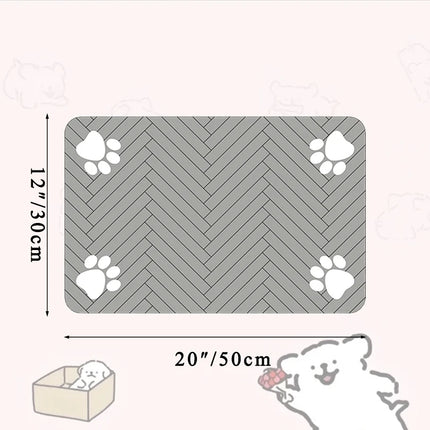 Choice Waterproof Pet Placemat For Dogs And Cats Quick Dry by zapcart