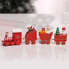 Gooparty Wooden Christmas Train Ornaments For Kids Decor by zapcart