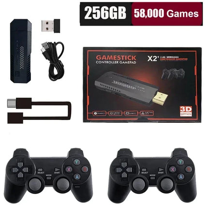 X2 Plus Video Game Console 50000 Games 4K Ready Kids by zapcart