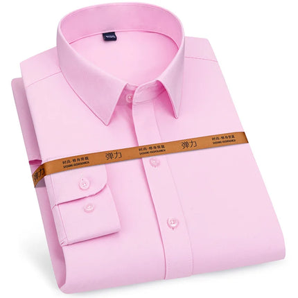 CN Zhejiang Mens Slim Fit Dress Shirt LongSleeve Breathable by zapcart