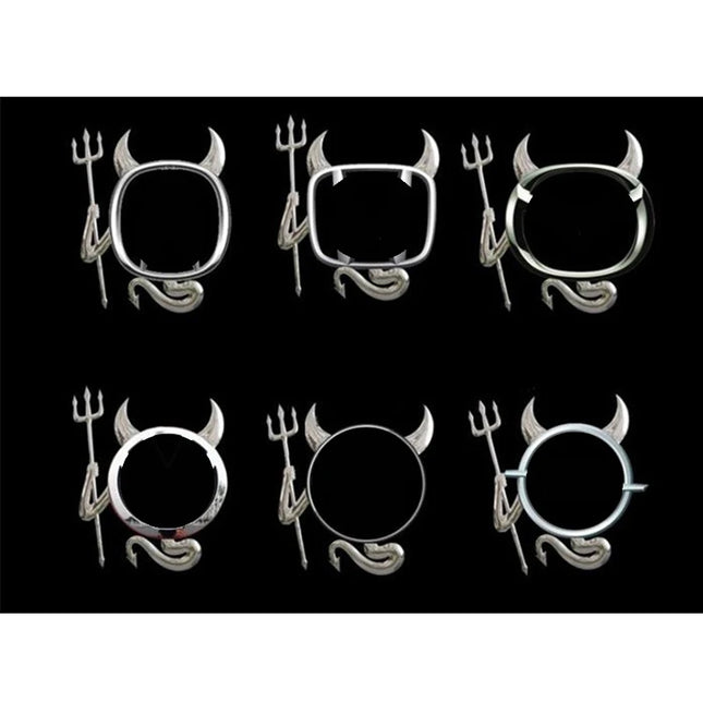 Choice 3D Little Devil Car Sticker For Car Fans PVC Emblem by zapcart