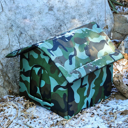 Cat House Waterproof Outdoor Winter Warm Pet Cat Cave Sleeping Beds Tent Home Foldable and Washable for Small Dog Puppy Supplies by zapcart