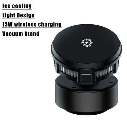 X9C Car Magnetic Phone Holder Wireless Charging 360 Swivel by zapcart