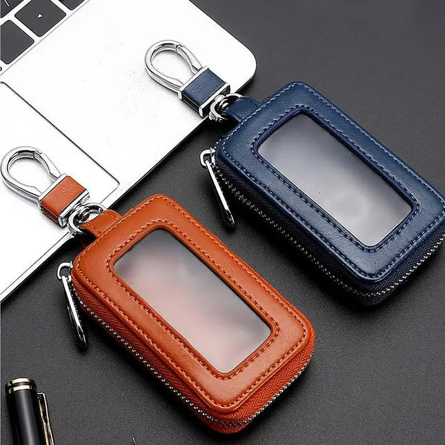 Choice Durable Leather Car Key Case Protector for Auto Key Fob