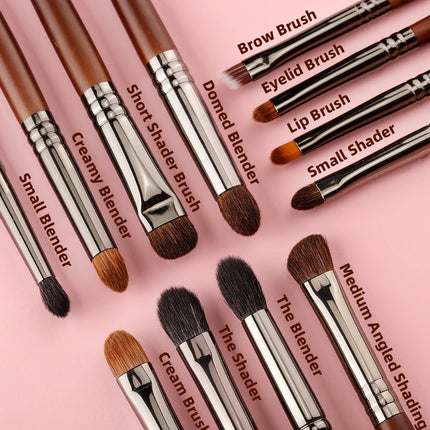 OVW Versatile Eye Makeup Brushes Set 9 12Pcs Beginners Kit by zapcart