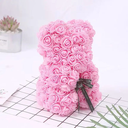 FUJINCN Teddy Rose Bear Gift Box For Girlfriend Valentine by zapcart