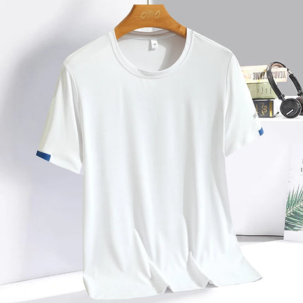 CN Fujian Ice Silk T Shirt For Men Quick Dry Breathable by zapcart