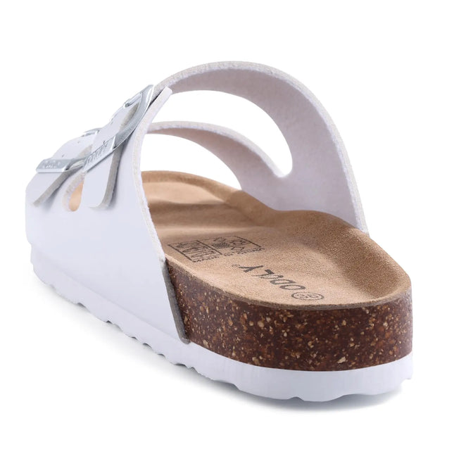 Crestar Women's Leather Sandals Cork Footbed Comfort by zapcart