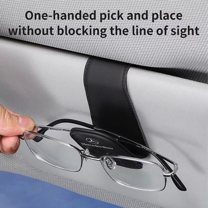 Mercedes Benz Eyeglass Holder Clip Secure Sunglasses Drivers by zapcart