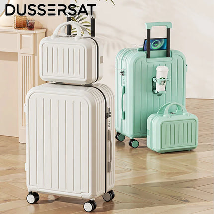 Korean Style Girls Luggage With Large Capacity 360 Wheels by zapcart