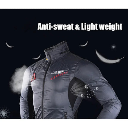 CN Zhejiang Reflective Waterproof Cycling Jacket Men Women by zapcart