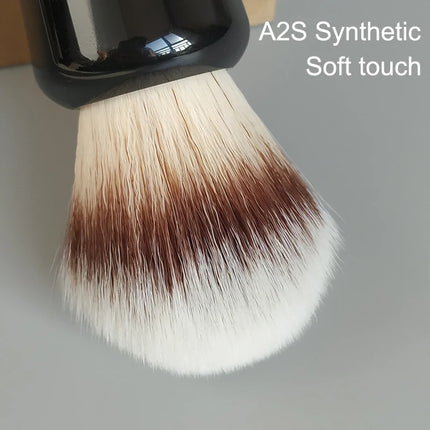 Dscosmetic A2S Soft Synthetic Shaving Brush For Men Premium by zapcart