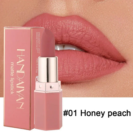 Nude Matte Lipstick Waterproof Long Lasting For Women by zapcart