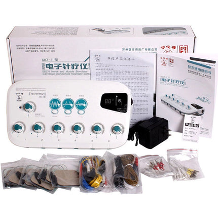 VamsLuna 6Channel Electroacupuncture Stimulator for Nerve by zapcart