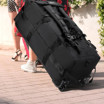 CN Mens Wheeled Duffel Bag Large Rolling Garment Bag by zapcart