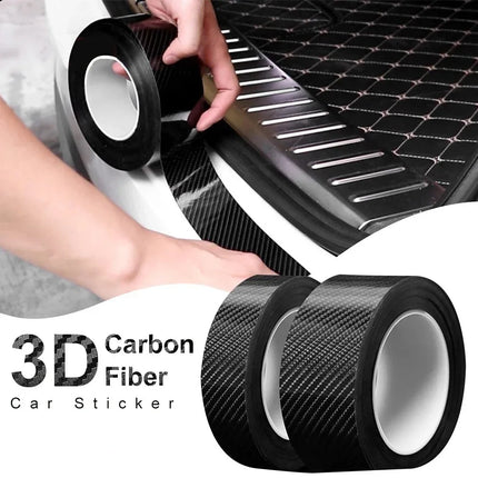 Choice 3D Carbon Fiber Car Bumper Door Guard Film For Cars