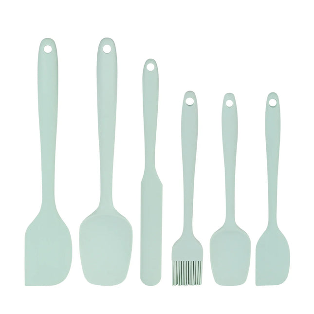 Choice Silicone Spatula Set 6 Piece Nonstick For Cooks by zapcart