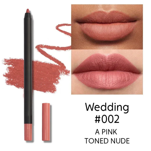 Nude Brown Lip Liner Matte Waterproof Everyday Longwear by zapcart