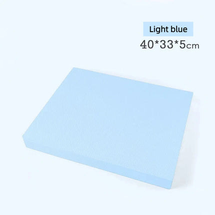 TPE Yoga Balance Mat 5cm Cushioned Core Training For Adults by zapcart