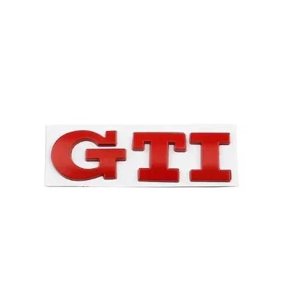 Hign-concerned 3D Metal GTI Badge For VW Golf GTI Rear Trunk by zapcart