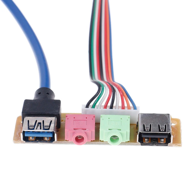 SDHI USB Front Panel Cable 2.0 And 3.0 Replacement For PC by zapcart
