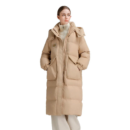 Clarke Queen Women Winter Puffer Jacket Duck Down Long Coat by zapcart