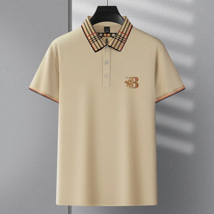CN Jiangxi Mens Polo Shirt Luxury Embroidered Anti Wrinkle by zapcart
