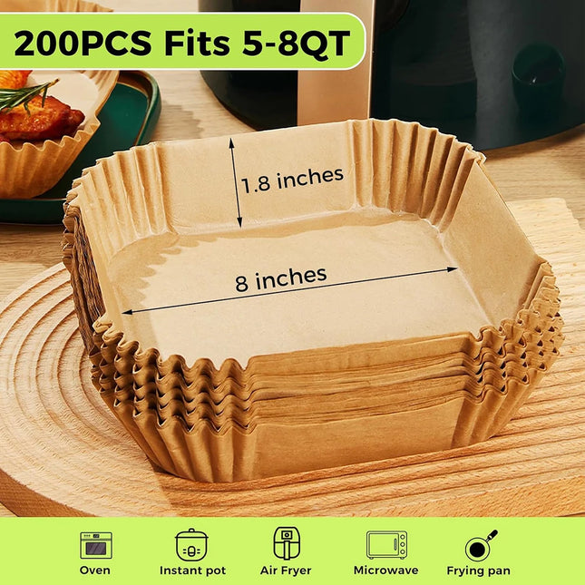 Air Fryer Disposable Parchment Paper Nonstick For Home Cooks by zapcart