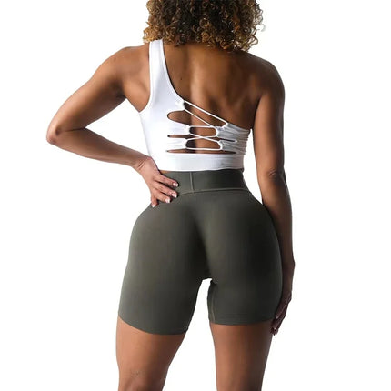 TKITKCN Sport Seamless Shorts For Women Breathable Hip Lift by zapcart