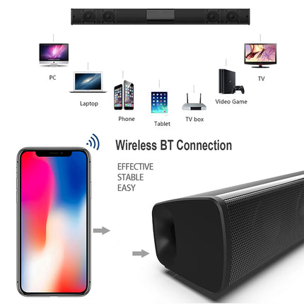 ZYMYC Bluetooth Home Theater Sound System For TV Soundbar by zapcart