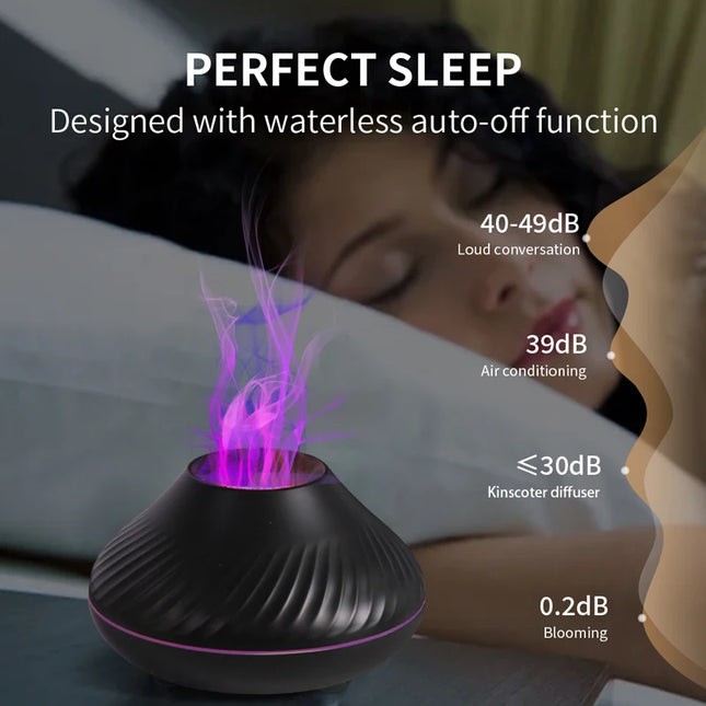 Kinscoter Aroma Diffuser USB Ultrasonic Humidifier Bedroom