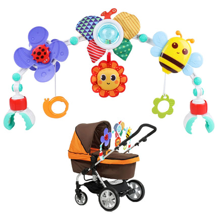 Foldable Baby Play Arch Toy With Rattle For Newborns by zapcart