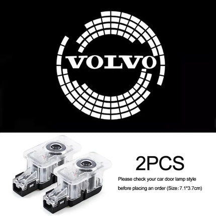 Volvo LED Car Door Projector Lights For Owners Premium by zapcart
