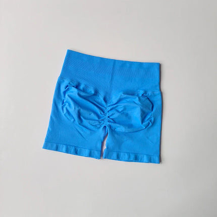 Peach Buttock Lifting High Waisted Yoga Shorts Women by zapcart
