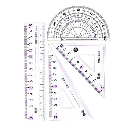 Hign-concerned Multifunctional Triangular Ruler For Design by zapcart