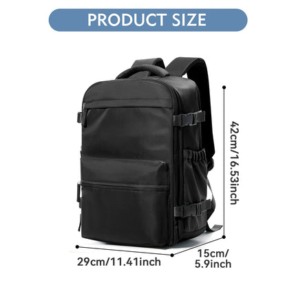 FLCCCN Vacuum Backpack 35L Expandable Travel Laptop Bag by zapcart
