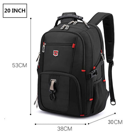SWISTSNGRCN 20In Laptop Backpack USB Charge Anti Theft Men by zapcart