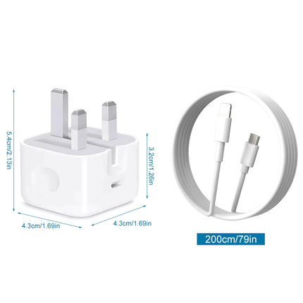 20W Foldable USB C PD Charger iPhone 13 12 11 14 Pro Max by zapcart