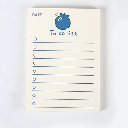 Moonbiffy To Do List Memo Pad 50 Sheets Student Stationery by zapcart