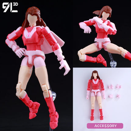 9L3D 3D Printed Action Figure Poseable Collectible For Fans by zapcart
