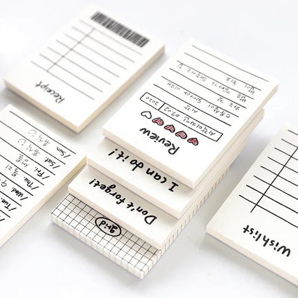 Choice Memo Pad Kawaii Study Plan To Do List for Students by zapcart