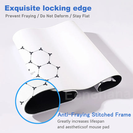 Eenehana Black Gaming Mouse Pad Non Slip XXL For Gamers by zapcart