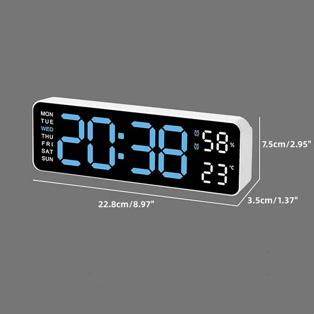 Choice 12 Inch Smart LED Wall Clock For Bedroom And Office by zapcart