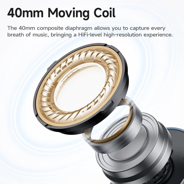 HOCO W35 Max Wireless HiFi Headphones Bluetooth 5.3 Sport by zapcart