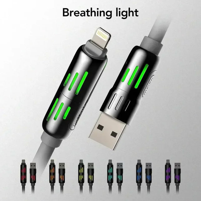 MFISH 4-in-1 USB Cable 240W Fast Charge for iPhone and iPad by zapcart